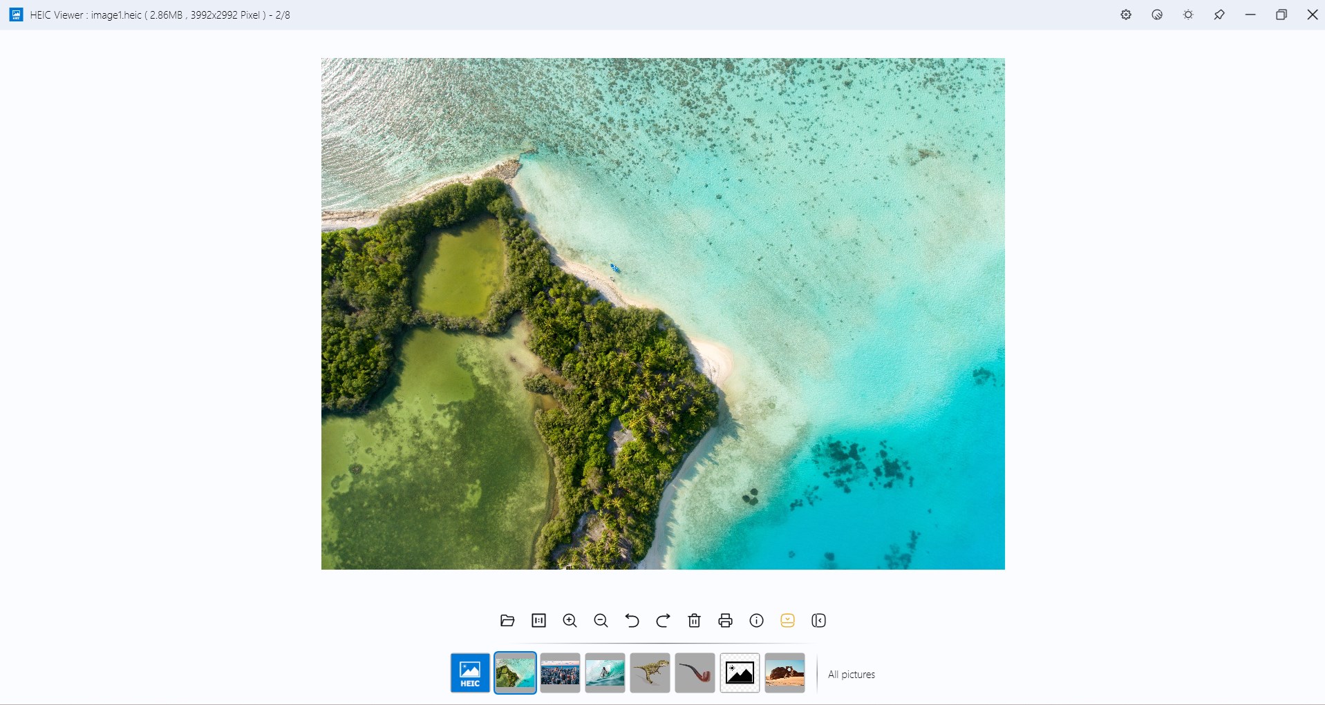 Captura de pantalla de HEIC Viewer for Windows