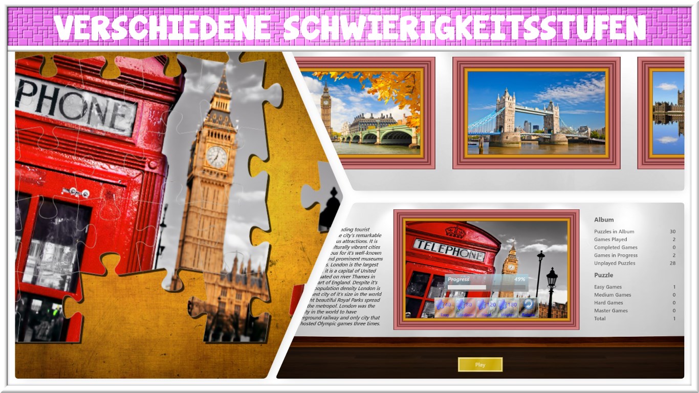 Puzzle Galerie Screenshot