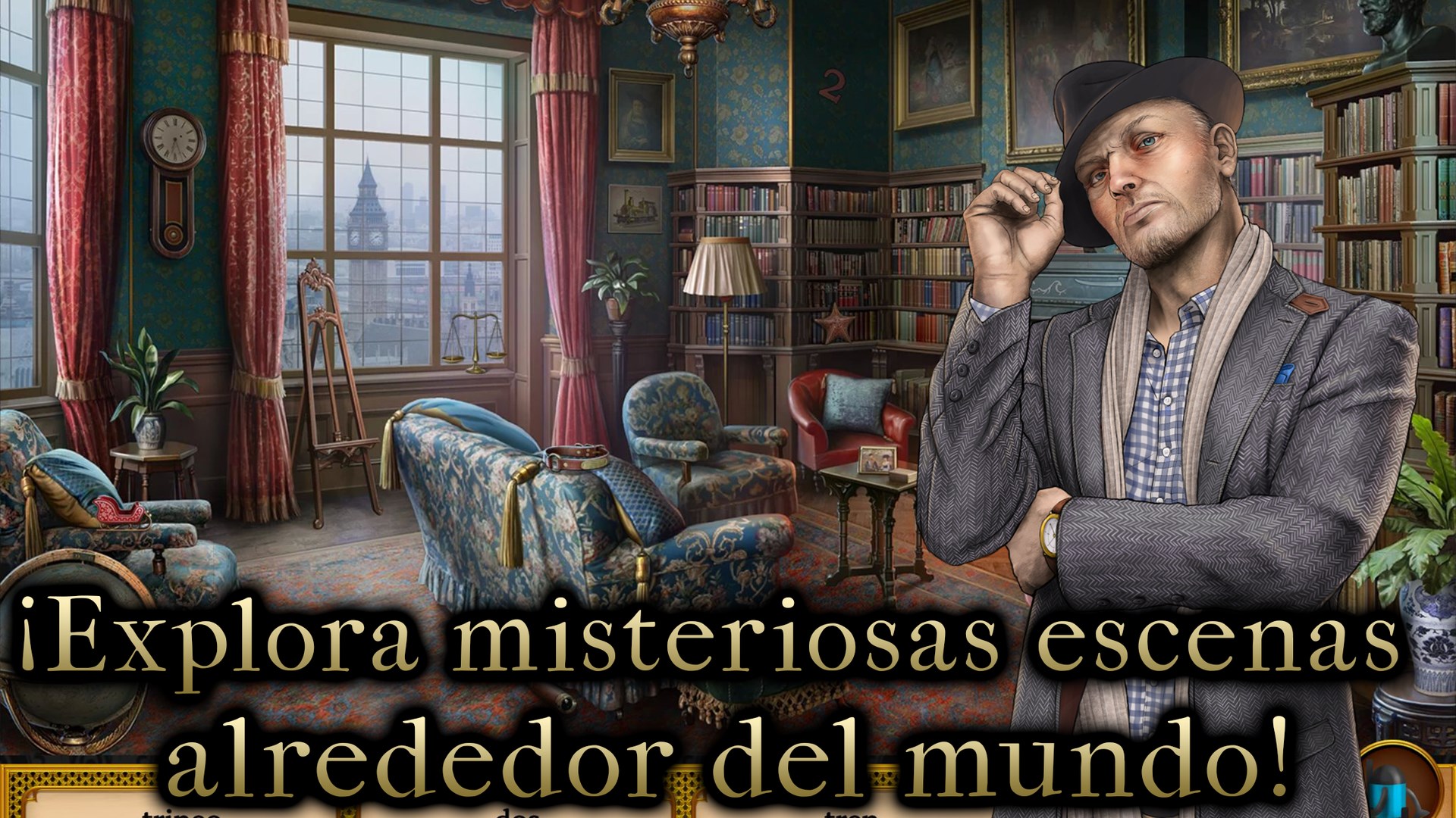 Captura de pantalla de Objetos Escondidos: Mystery Society HD