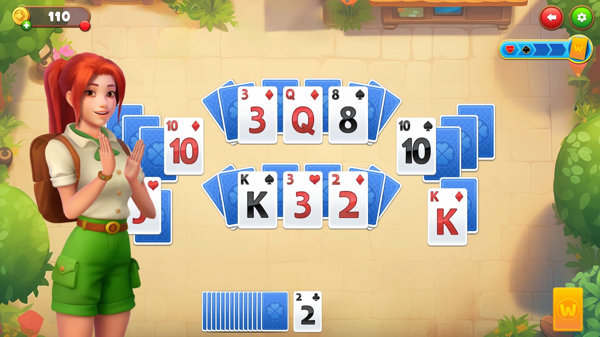 Kings and Queens: Solitaire Game Screenshot