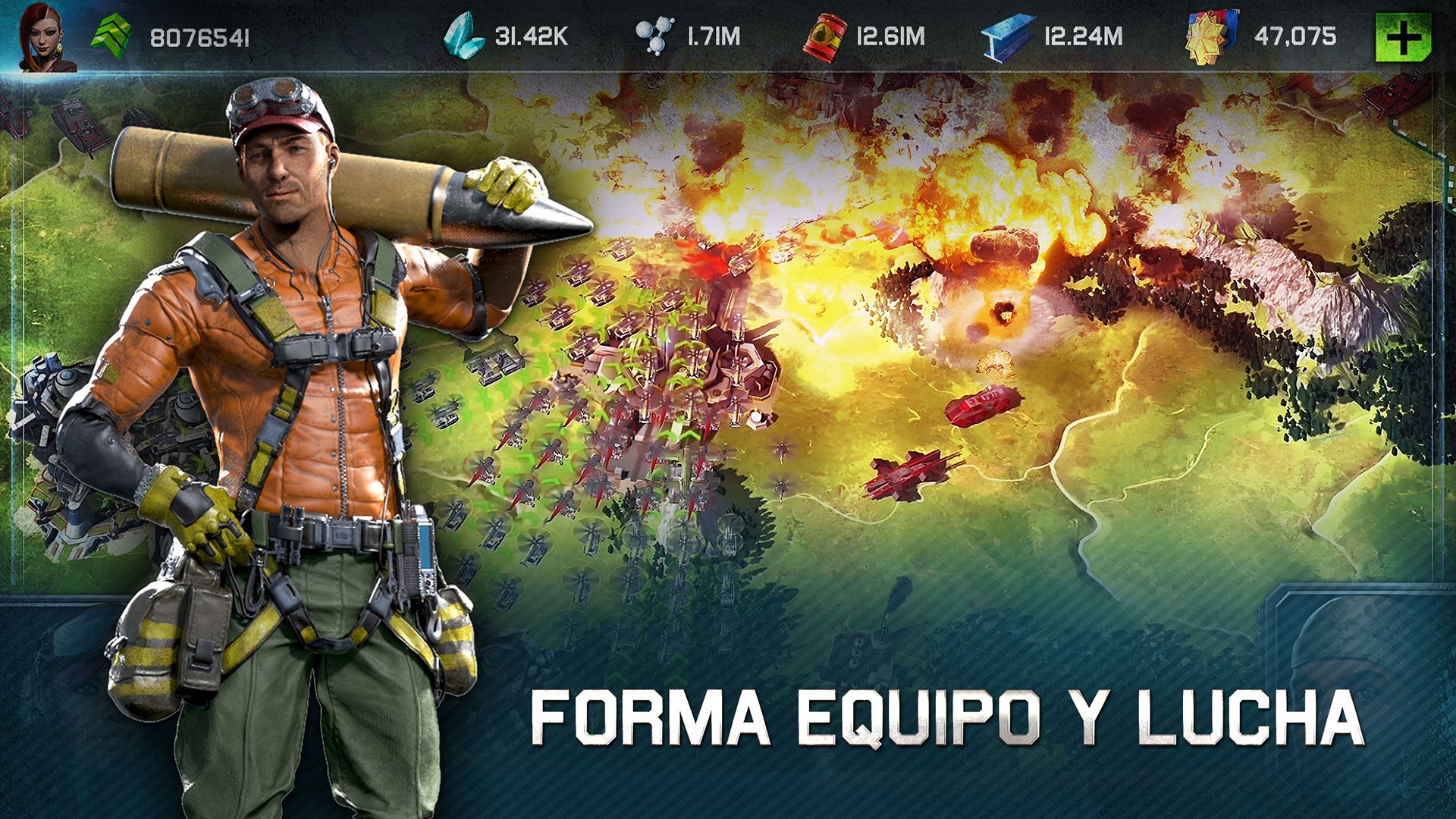 Captura de pantalla de War Planet Online: Global Conquest