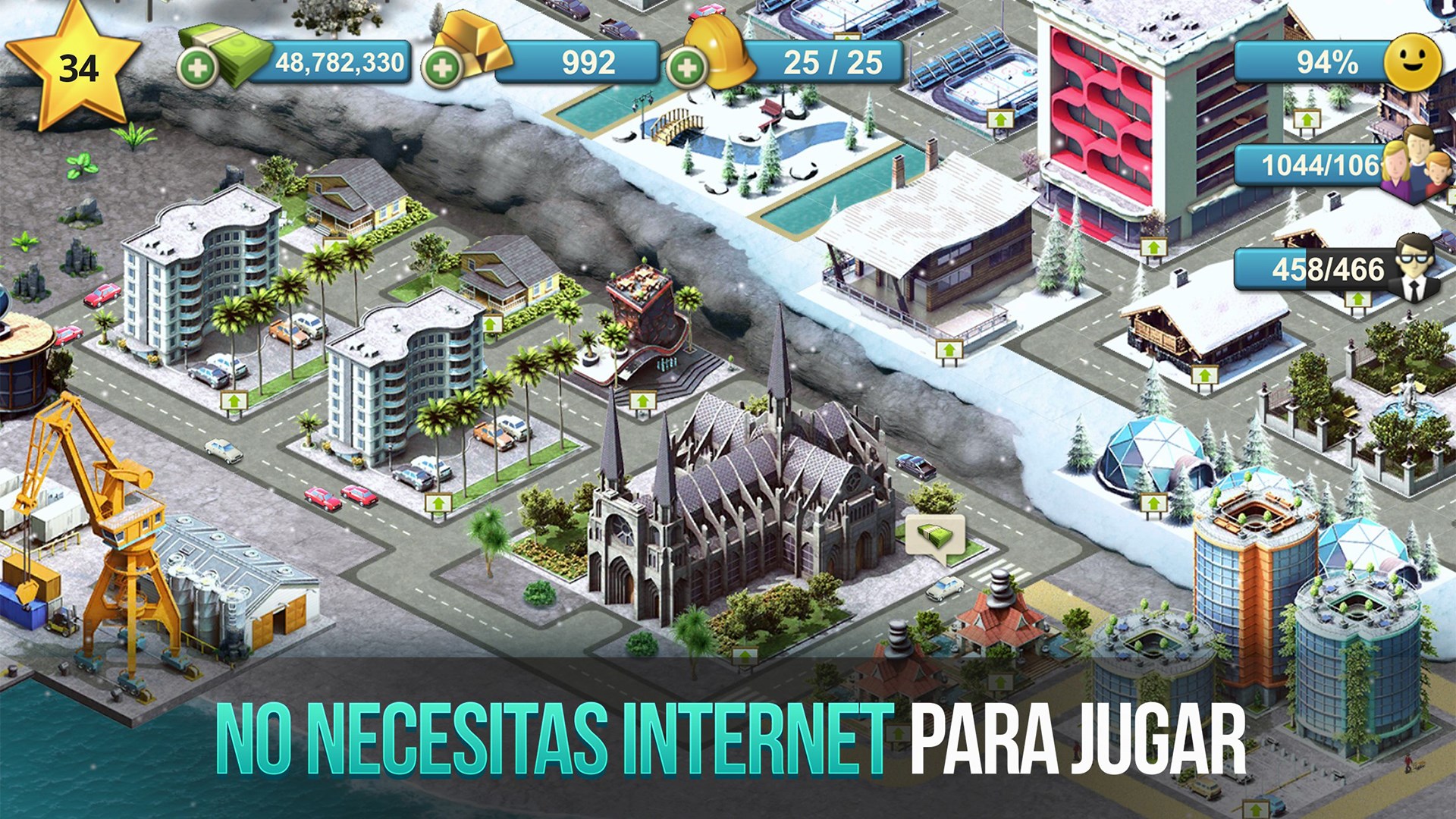 Captura de pantalla de City Island 4 - Sim Town Tycoon: Expand the Skyline
