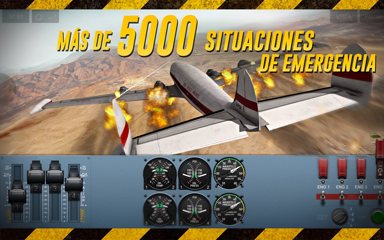 Captura de pantalla de Extreme Landings