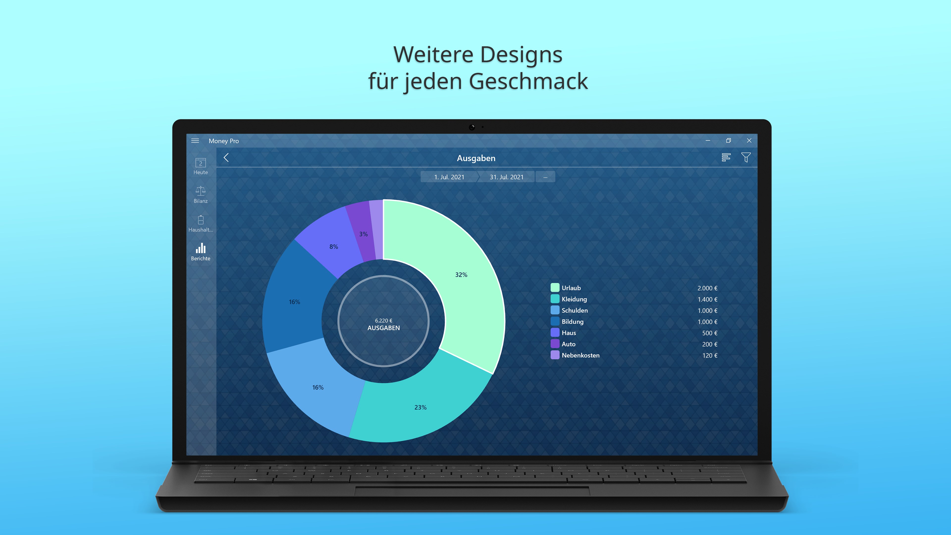 Money Pro - Geld, Budget, persönliche Finanzen Screenshot