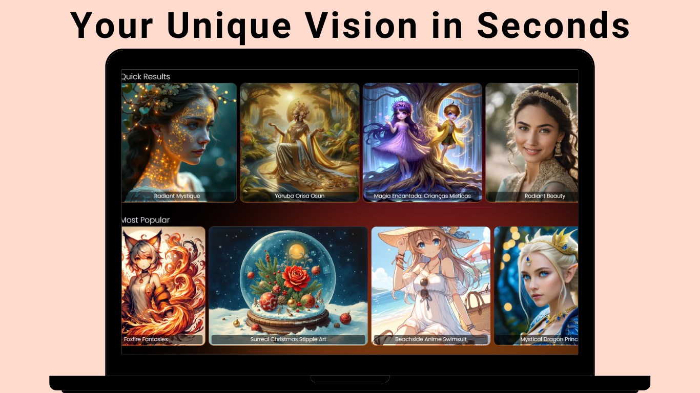 Tangra AI Image Generator screenshot