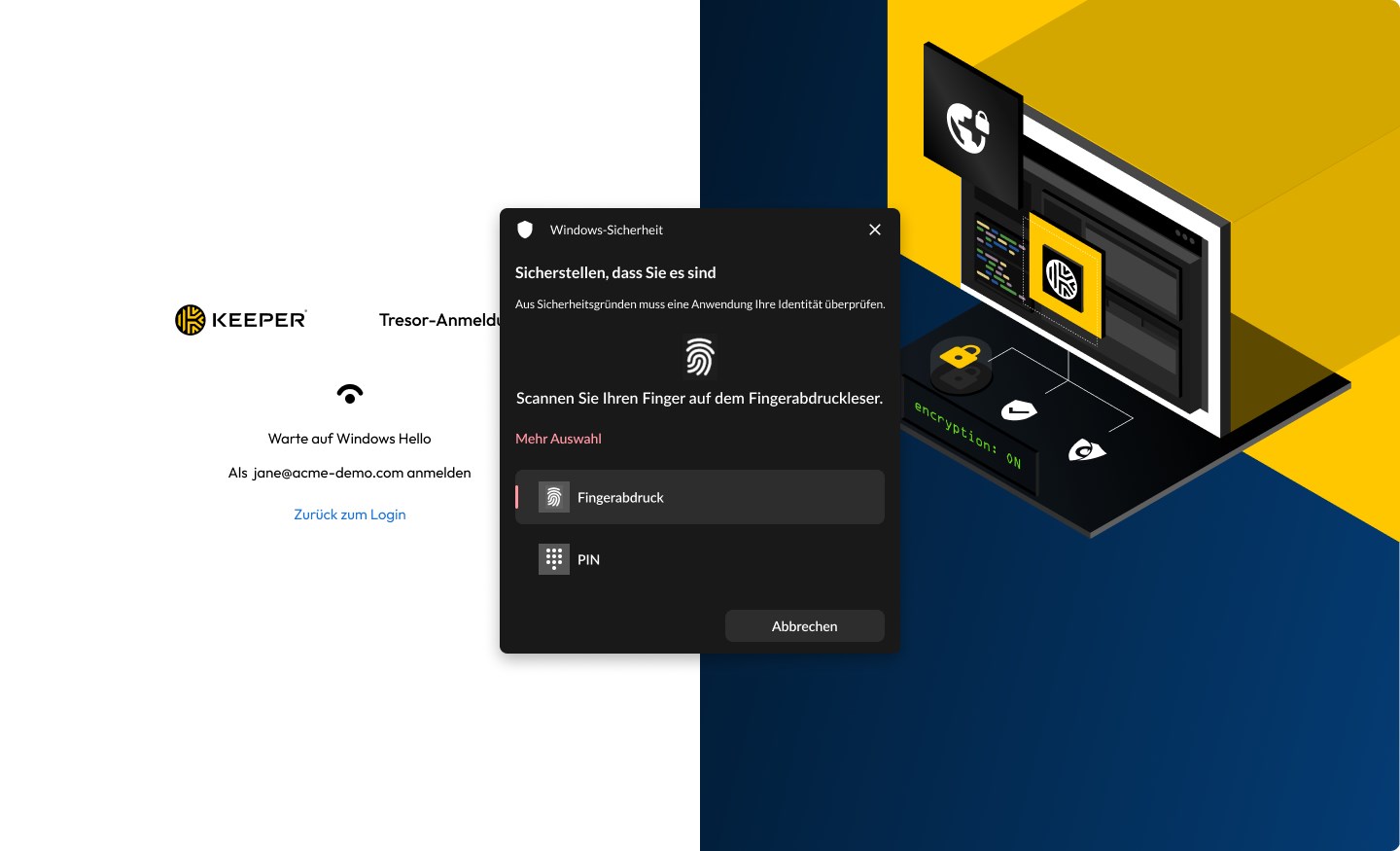 Keeper® Passwortmanager Screenshot
