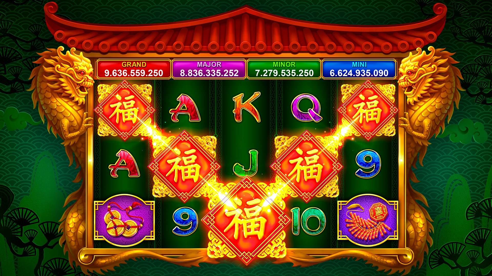 Slots Treasure Dragon - Casino Games Screenshot