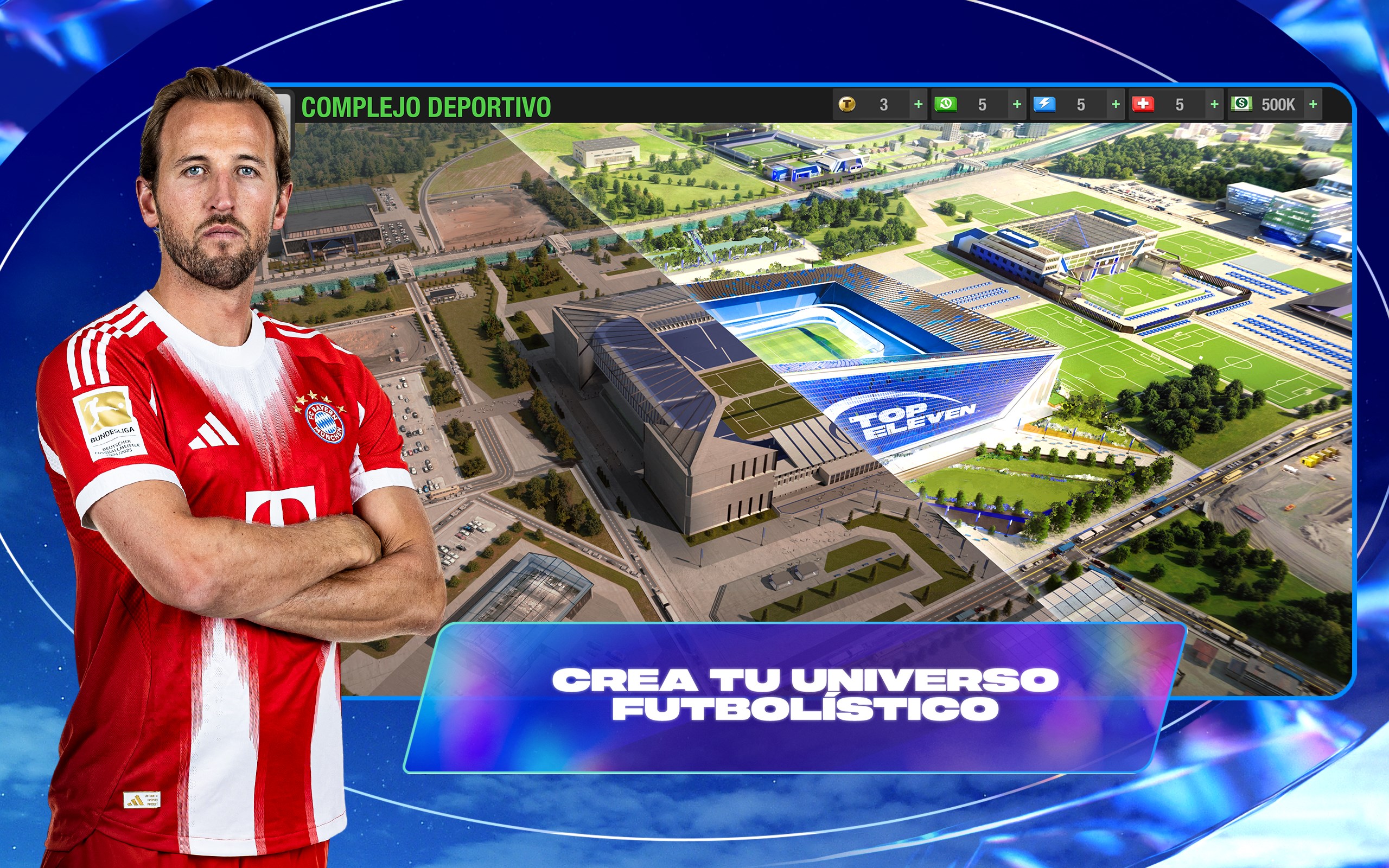 Captura de pantalla de Top Eleven: Mánager de Fútbol