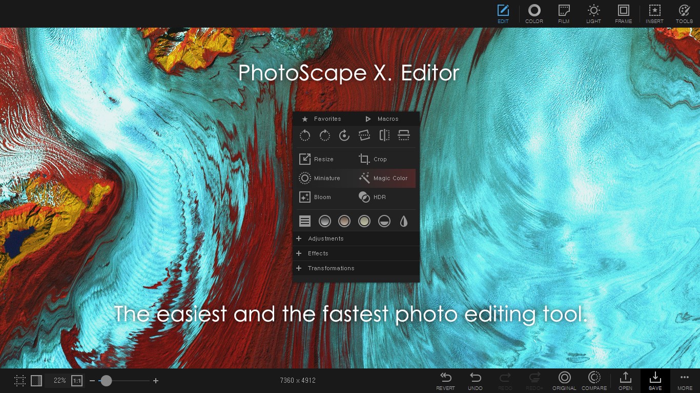 PhotoScape X Pro screenshot