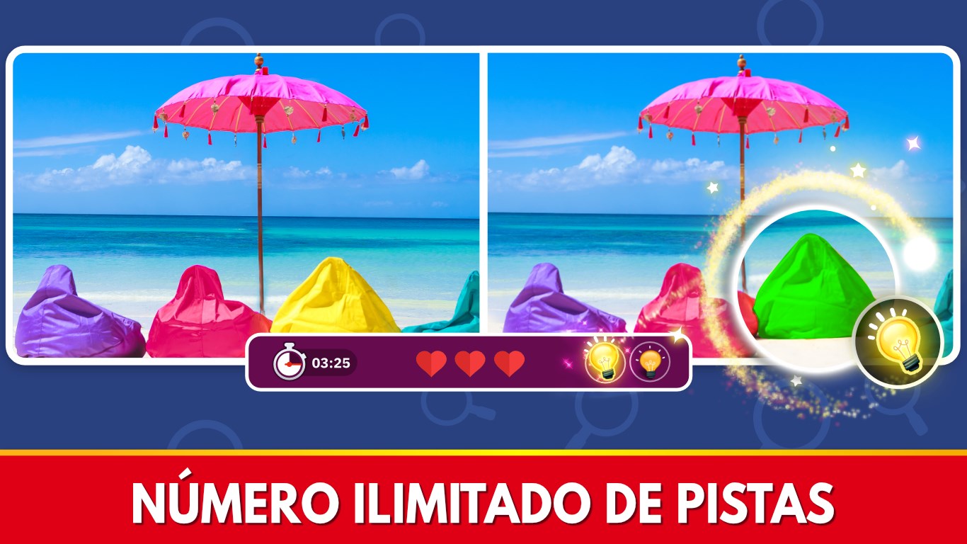 Captura de pantalla de Encuentra las diferencias