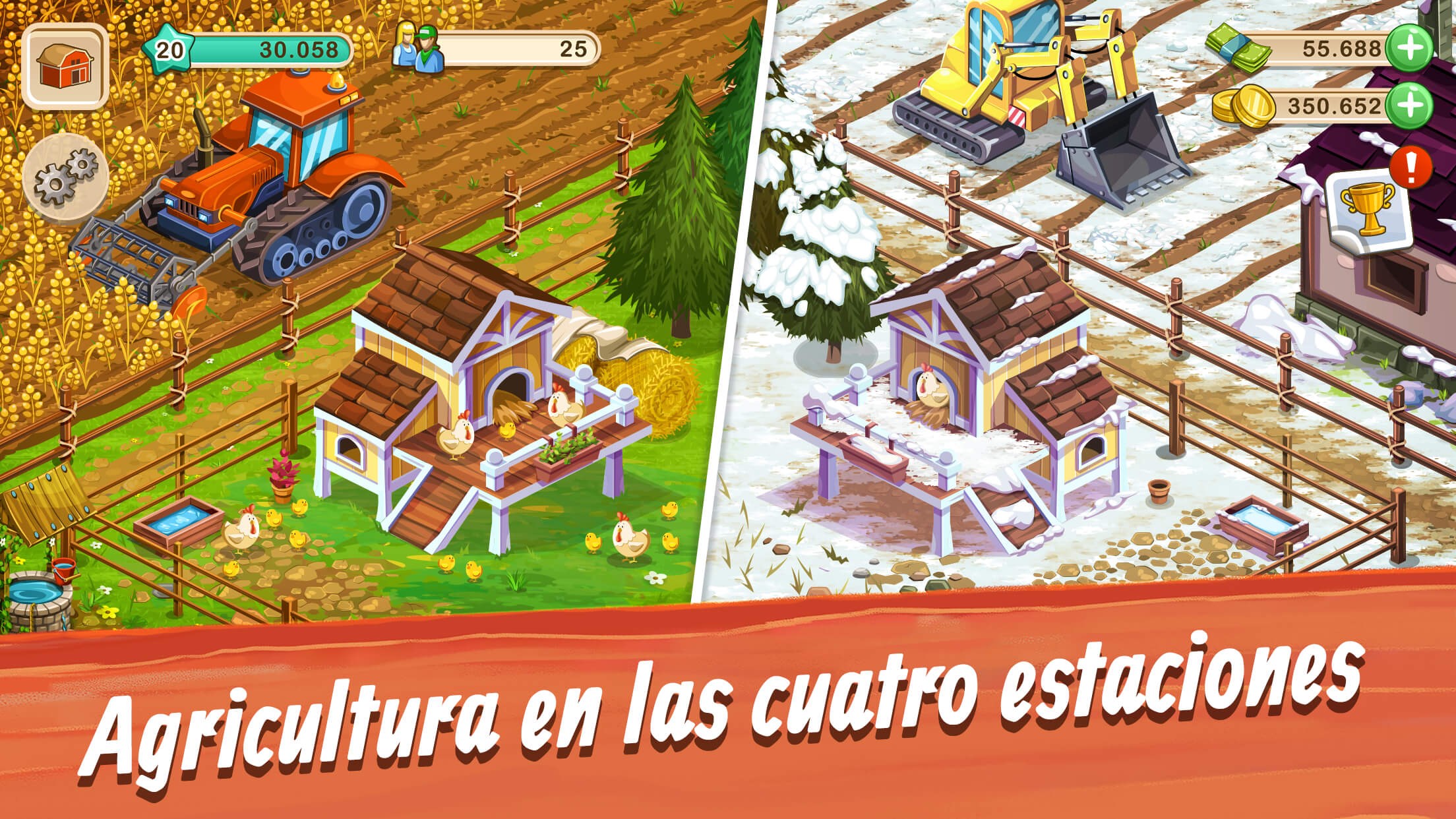 Captura de pantalla de Big Farm: Mobile Harvest