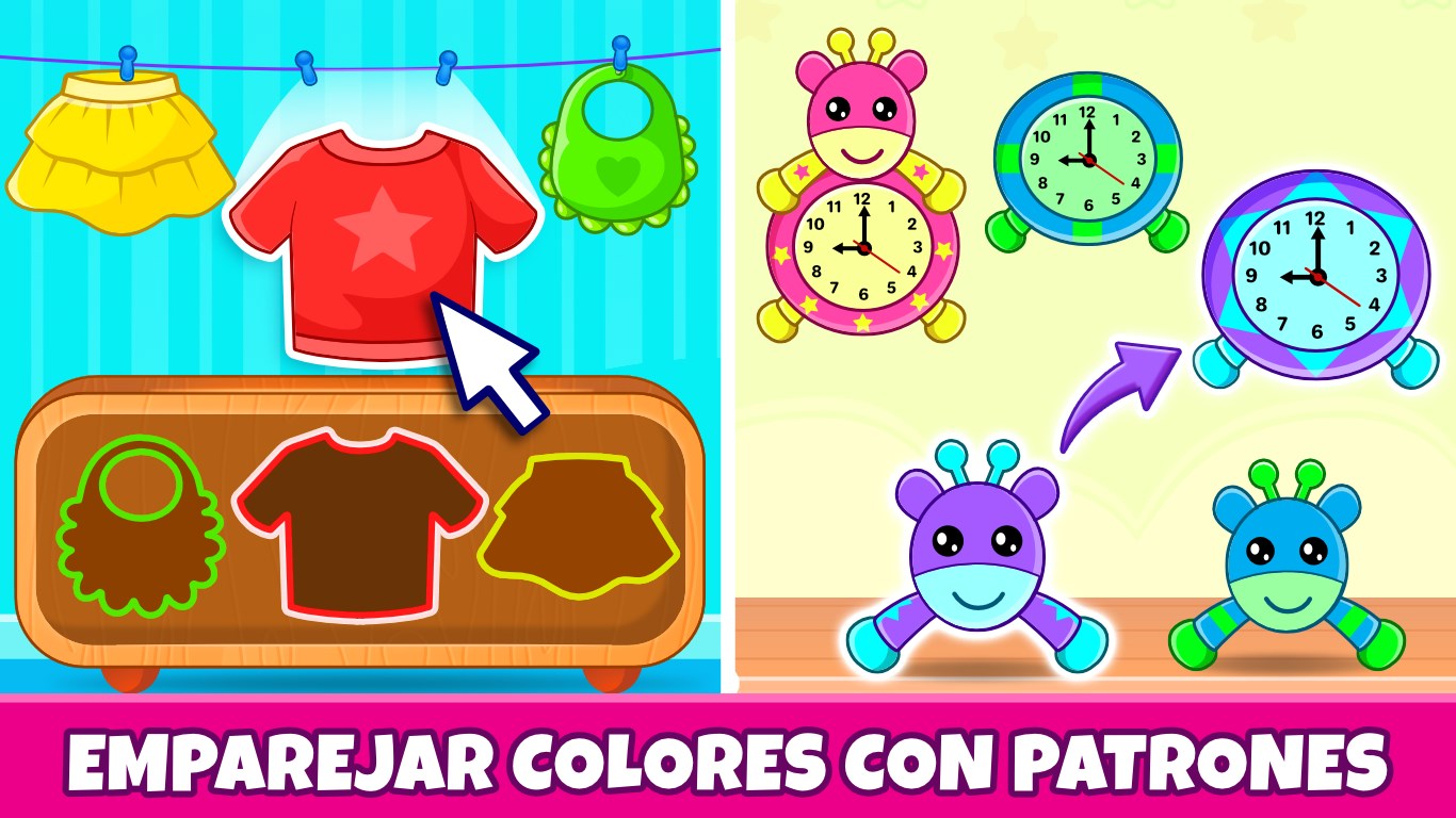Captura de pantalla de Juegos de Niños Pequeños
