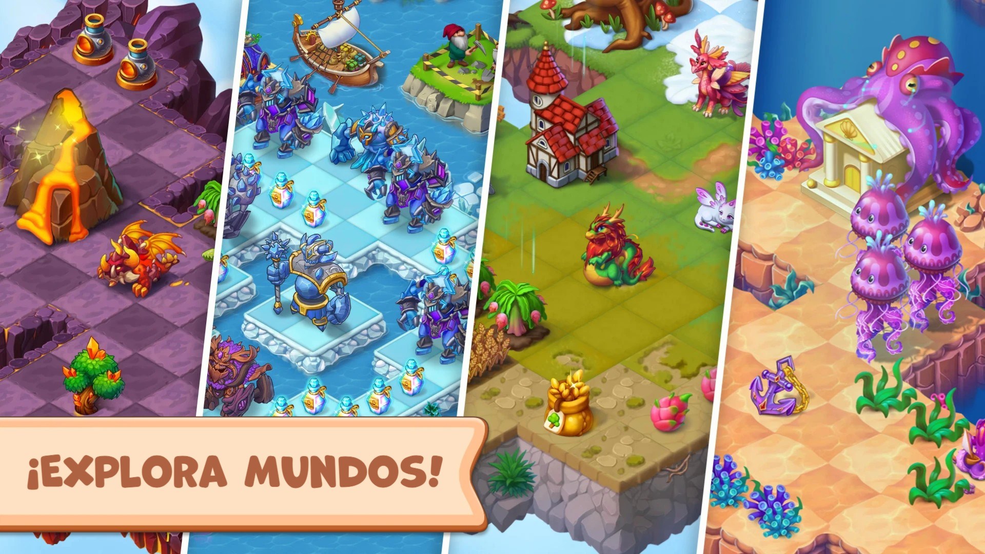 Captura de pantalla de Mergest Kingdom: Merge Puzzle