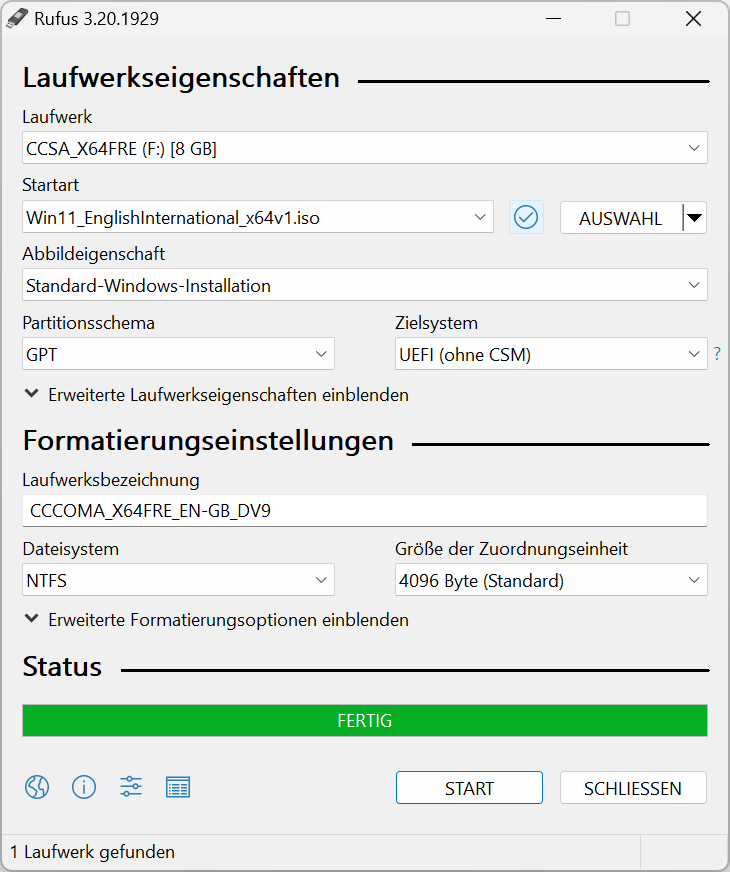 Rufus Screenshot