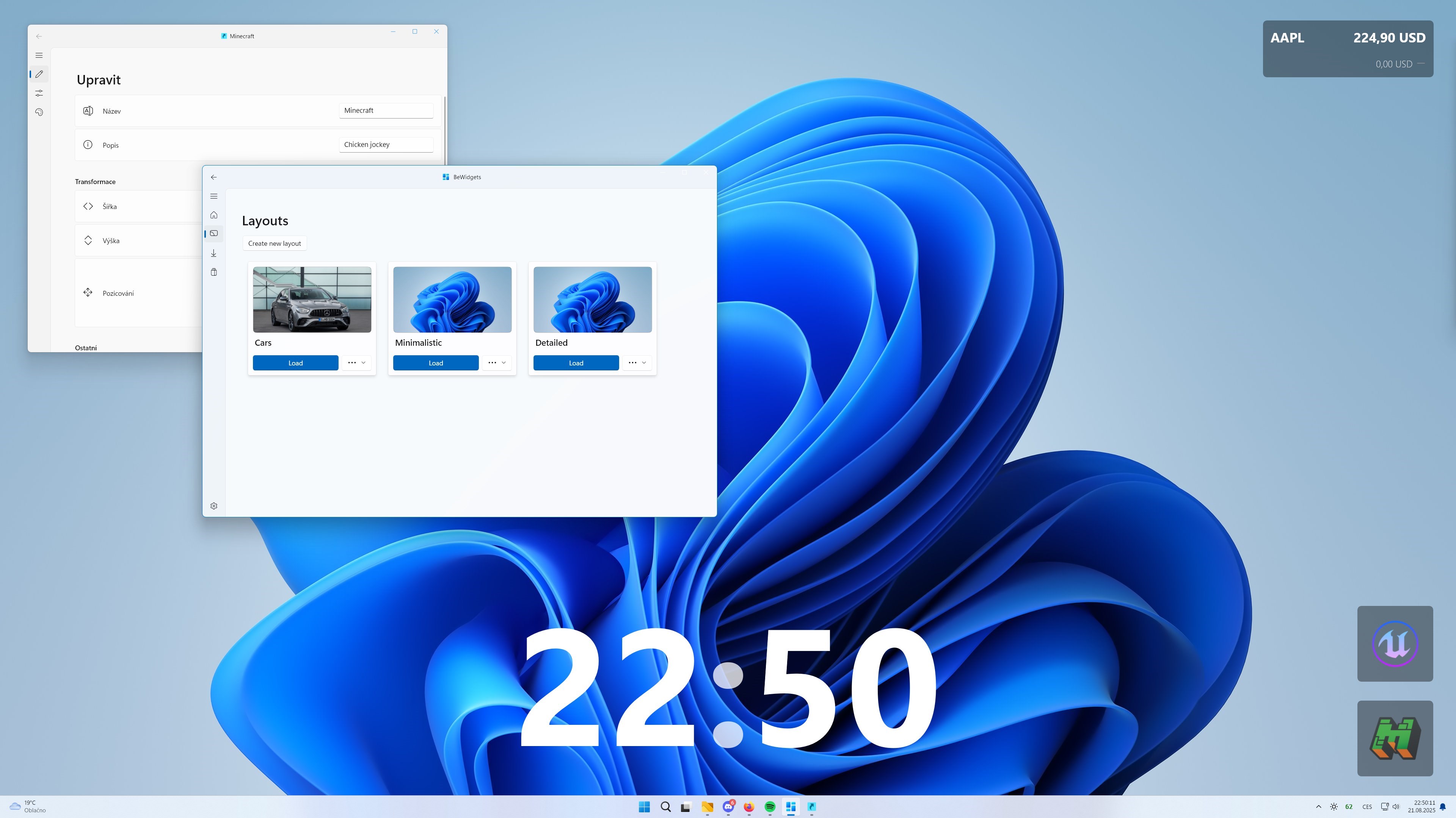BeWidgets Screenshot