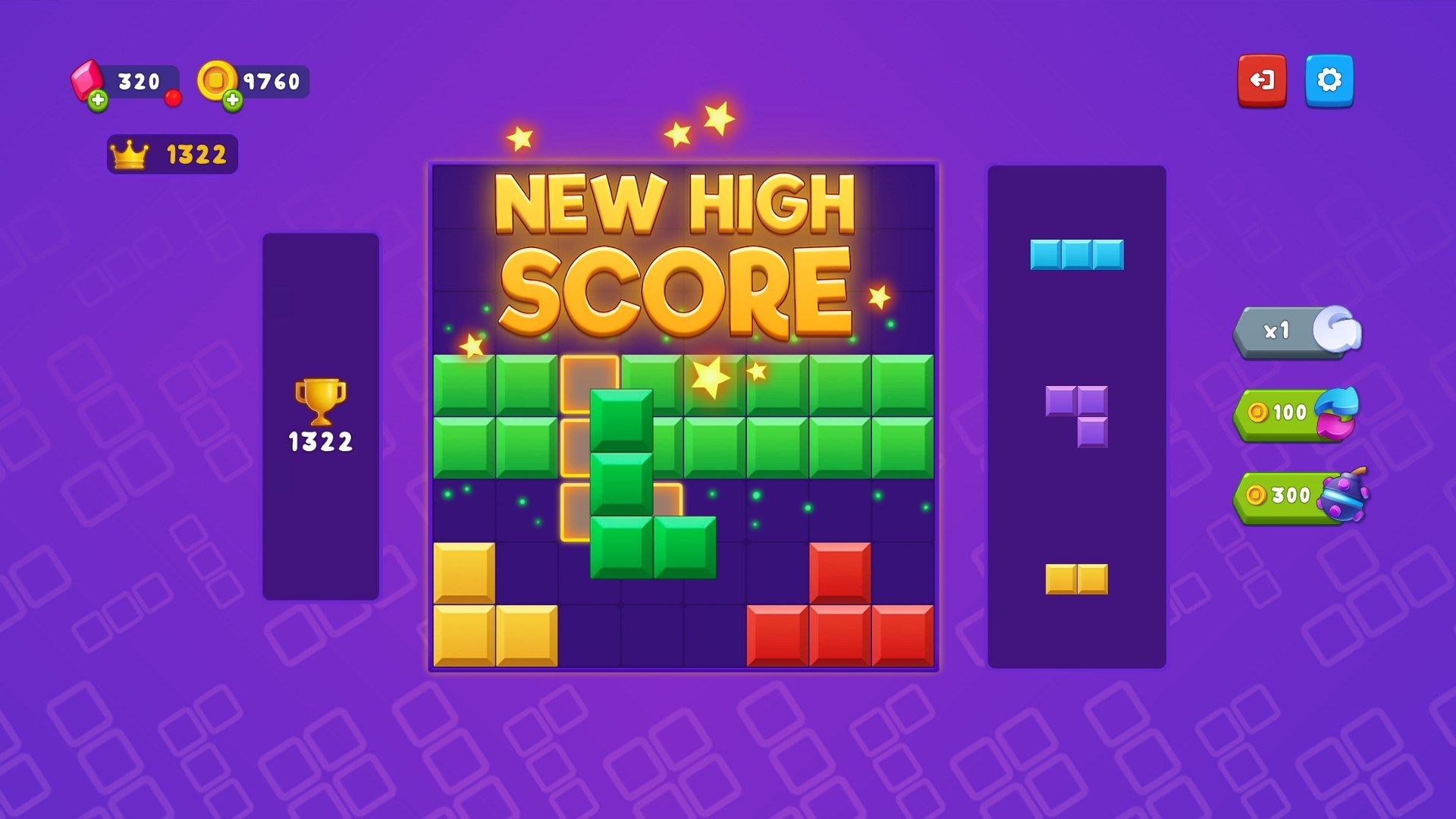 BlockBuster Puzzle Screenshot