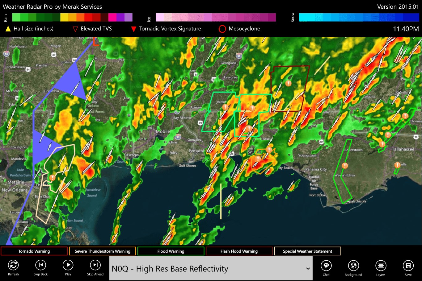 Weather Radar Pro screenshot