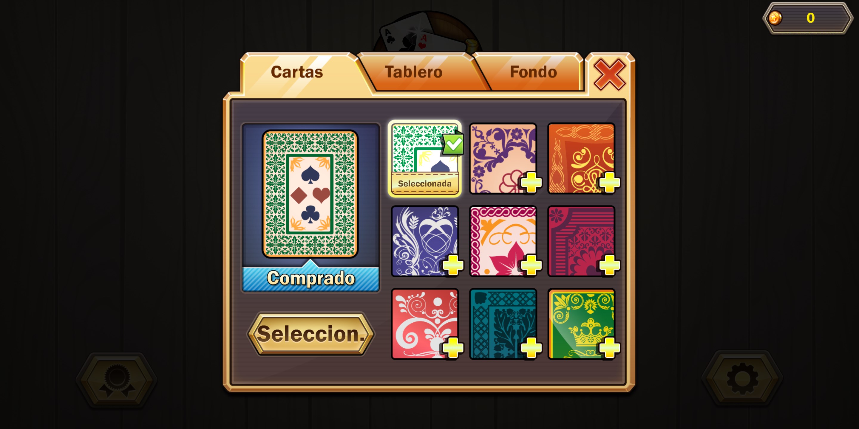 Captura de pantalla de Cribbage Deluxe