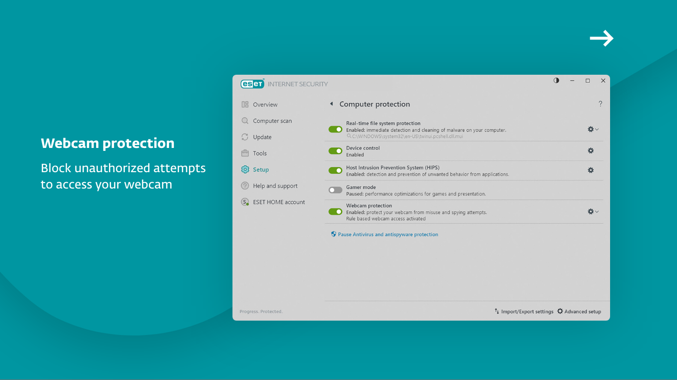 ESET HOME Security Essential screenshot
