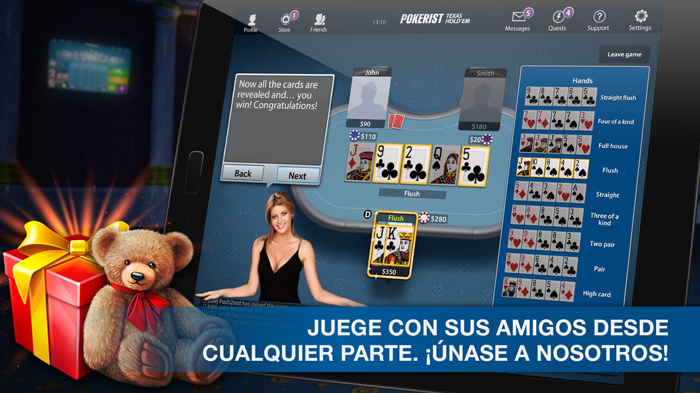 Captura de pantalla de Pokerist Texas Poker