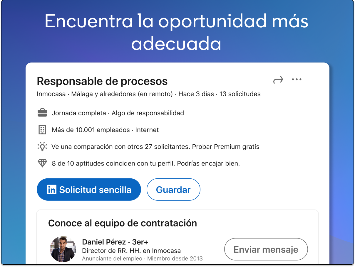 Captura de pantalla de LinkedIn