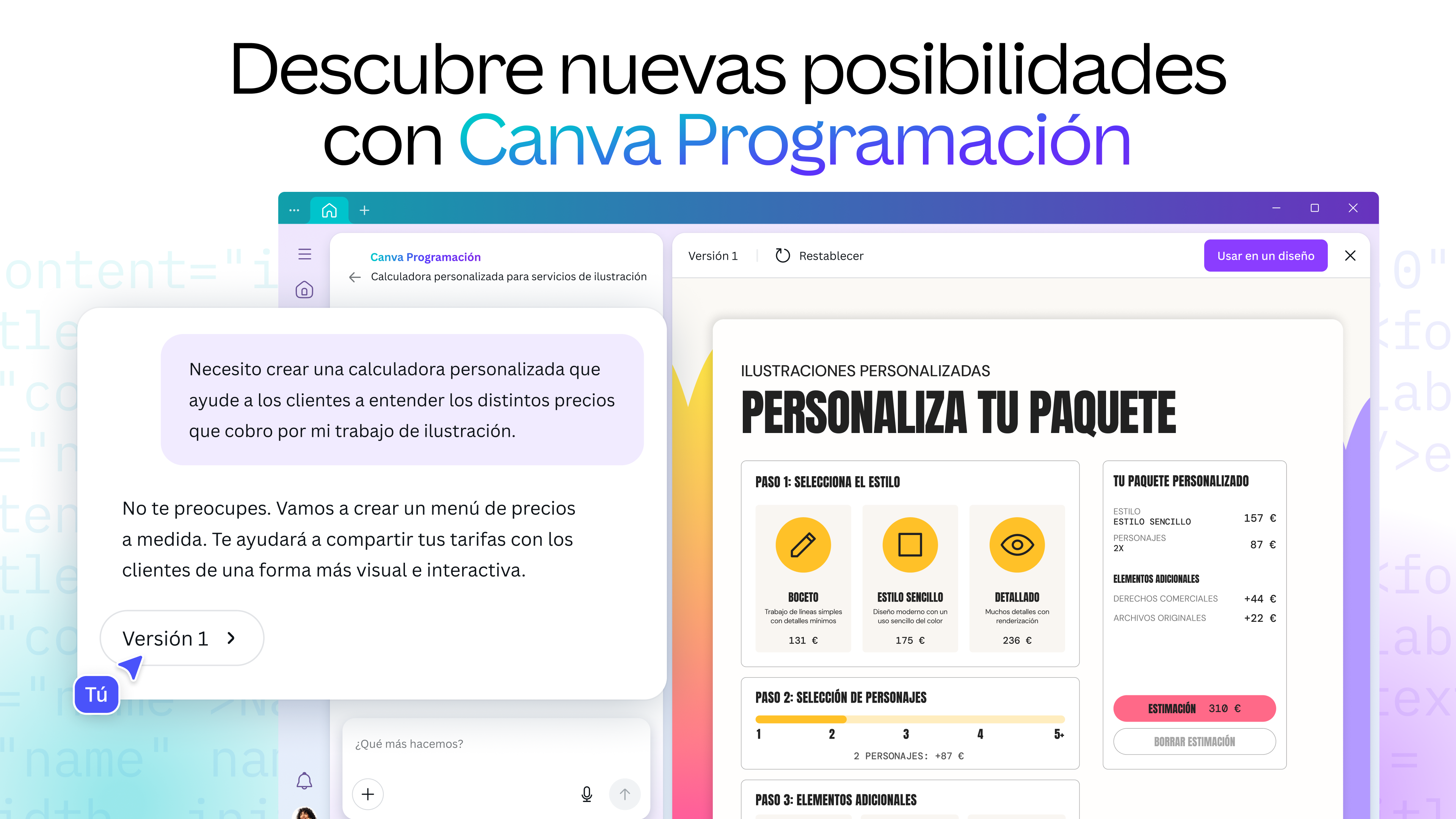 Captura de pantalla de Canva