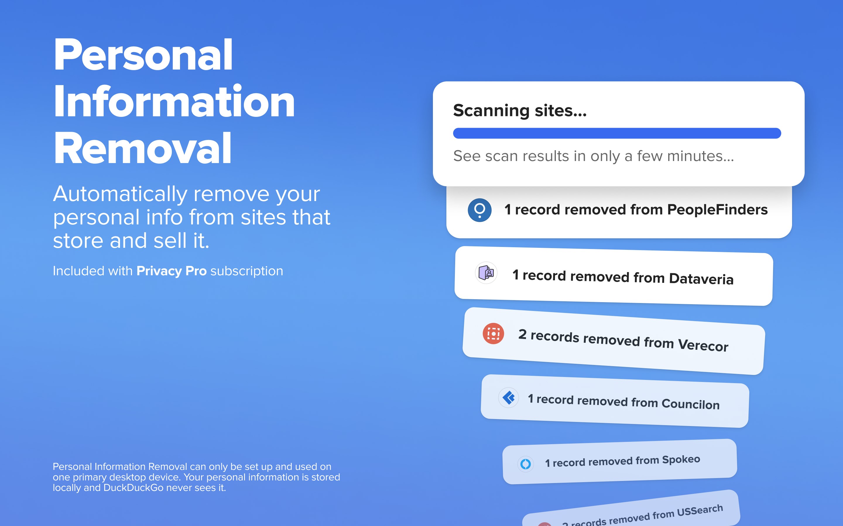 Captura de pantalla de DuckDuckGo, Duck.ai (optional)