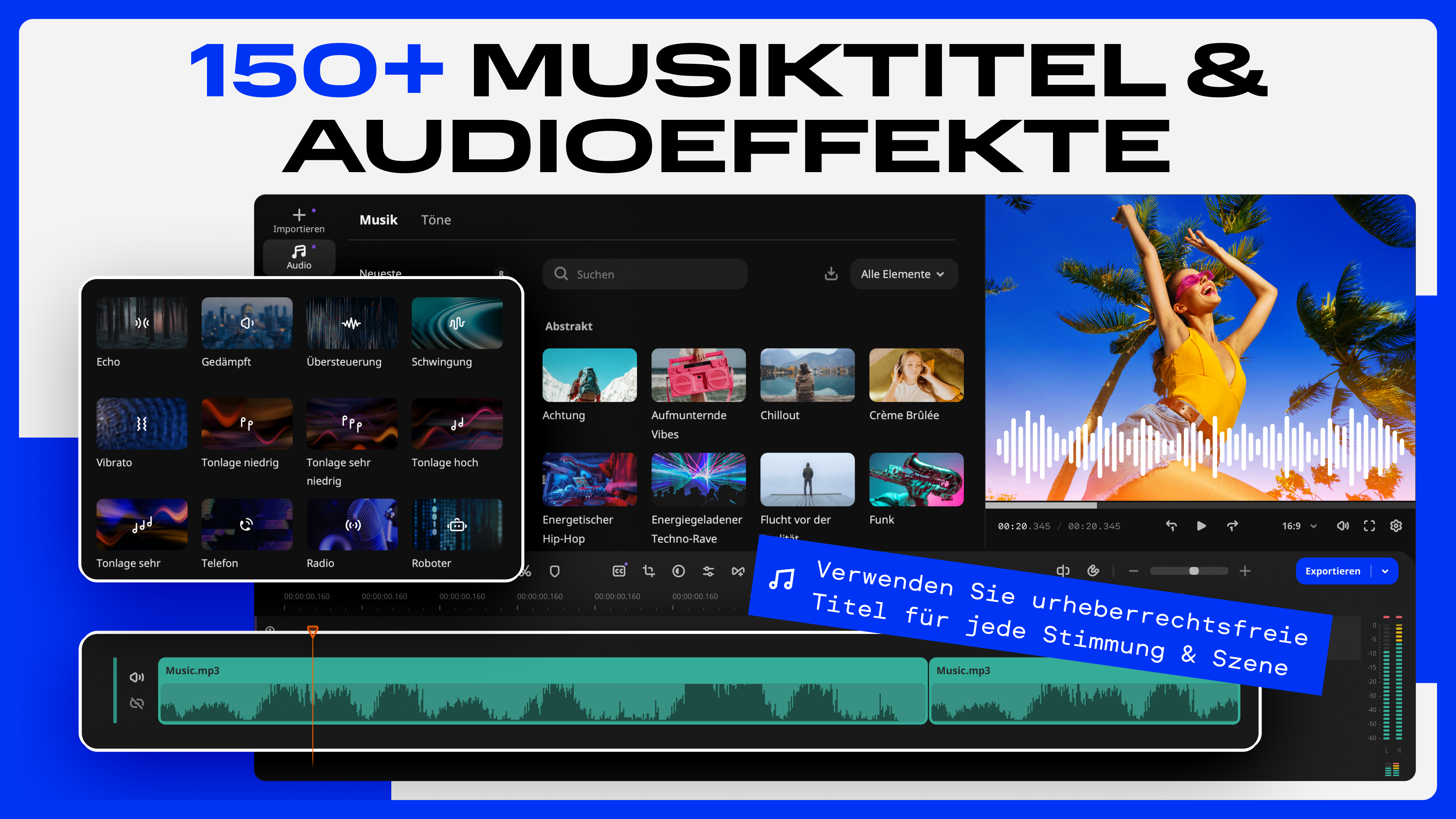 Movavi Video Editor Screenshot
