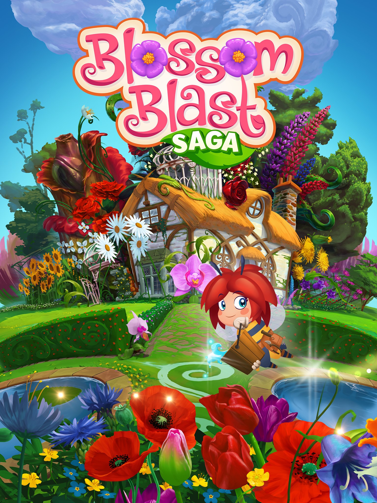 Captura de pantalla de Blossom Blast Saga