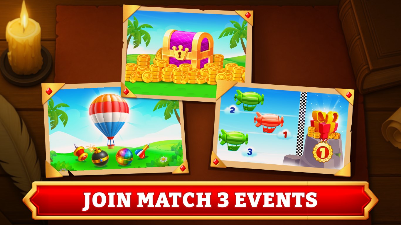 Balloon Paradise - Match 3 Puzzle Game screenshot