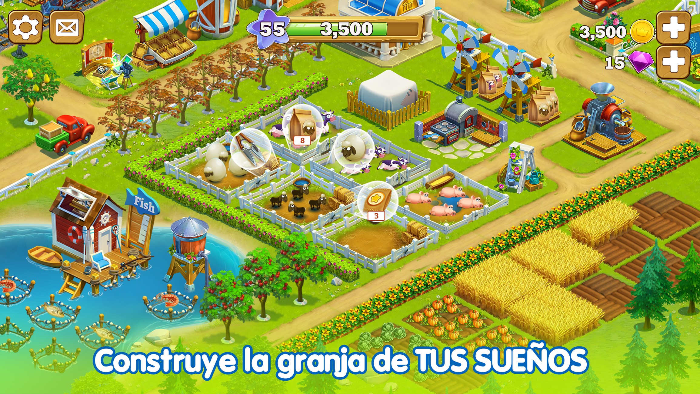 Captura de pantalla de Golden Farm