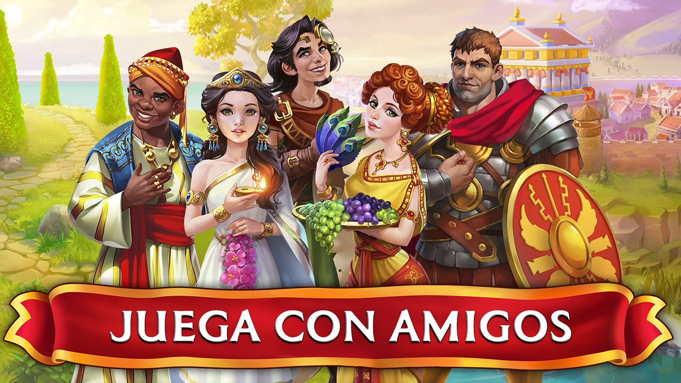 Captura de pantalla de Jewels of Rome: Juego de combinar 3 gemas