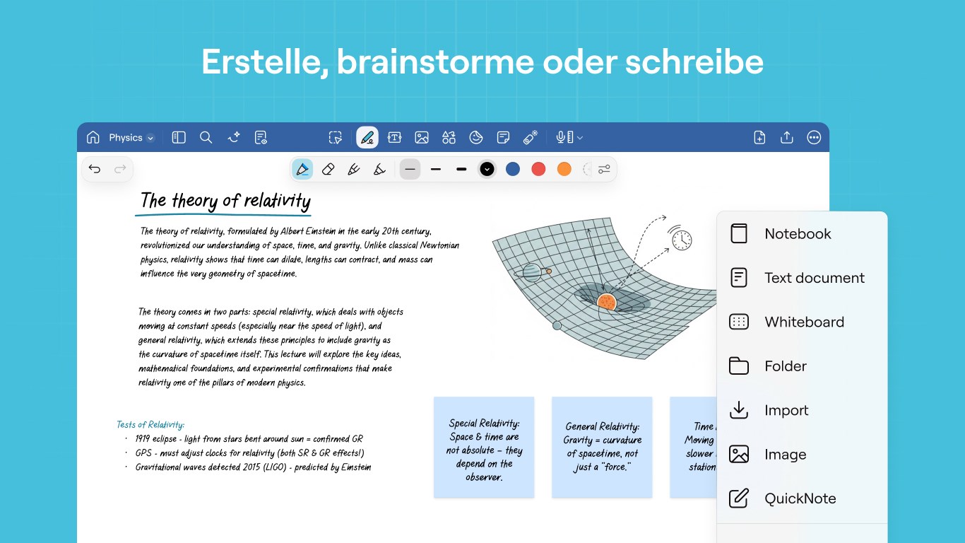 Goodnotes: KI Notizen, Doks Screenshot