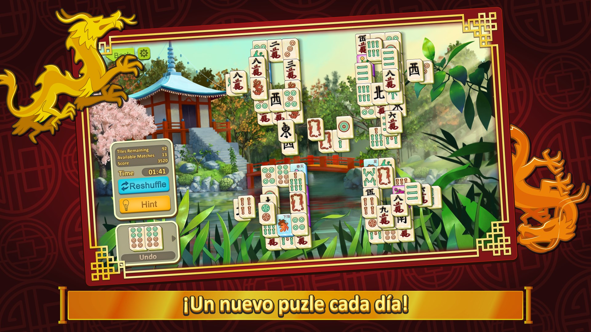Captura de pantalla de Simple Mahjong