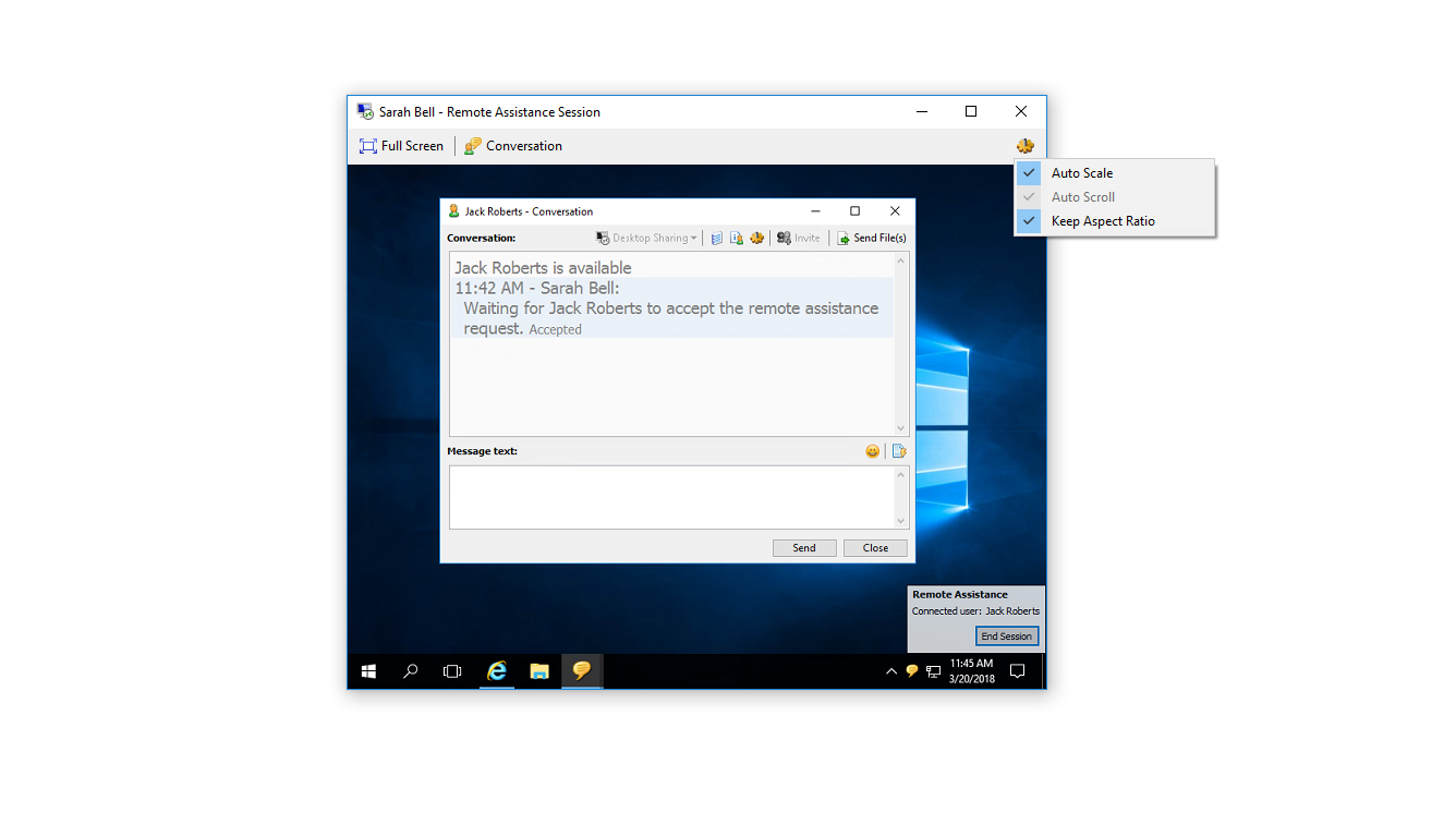 Softros LAN Messenger Screenshot