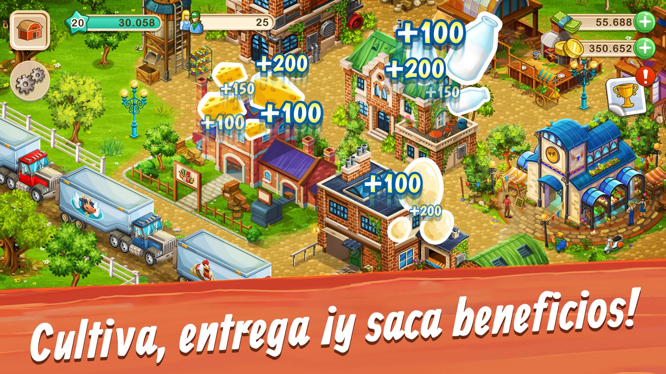 Captura de pantalla de Big Farm: Mobile Harvest