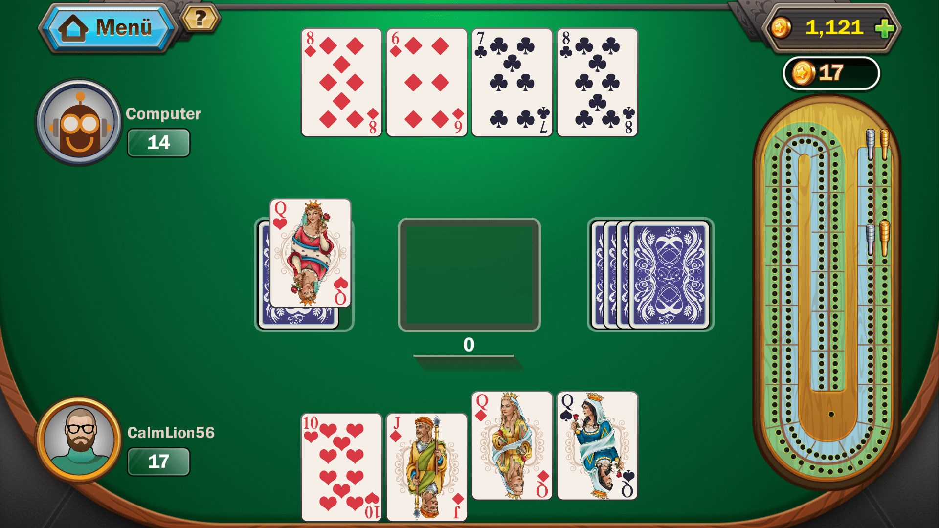 Cribbage Deluxe Screenshot