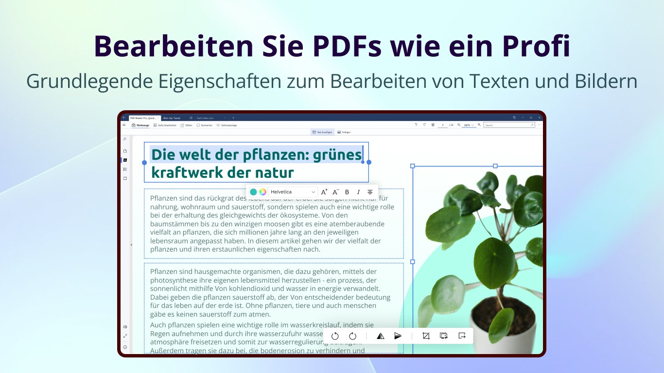 PDF Reader Pro - PDF Editor & Konverter Screenshot