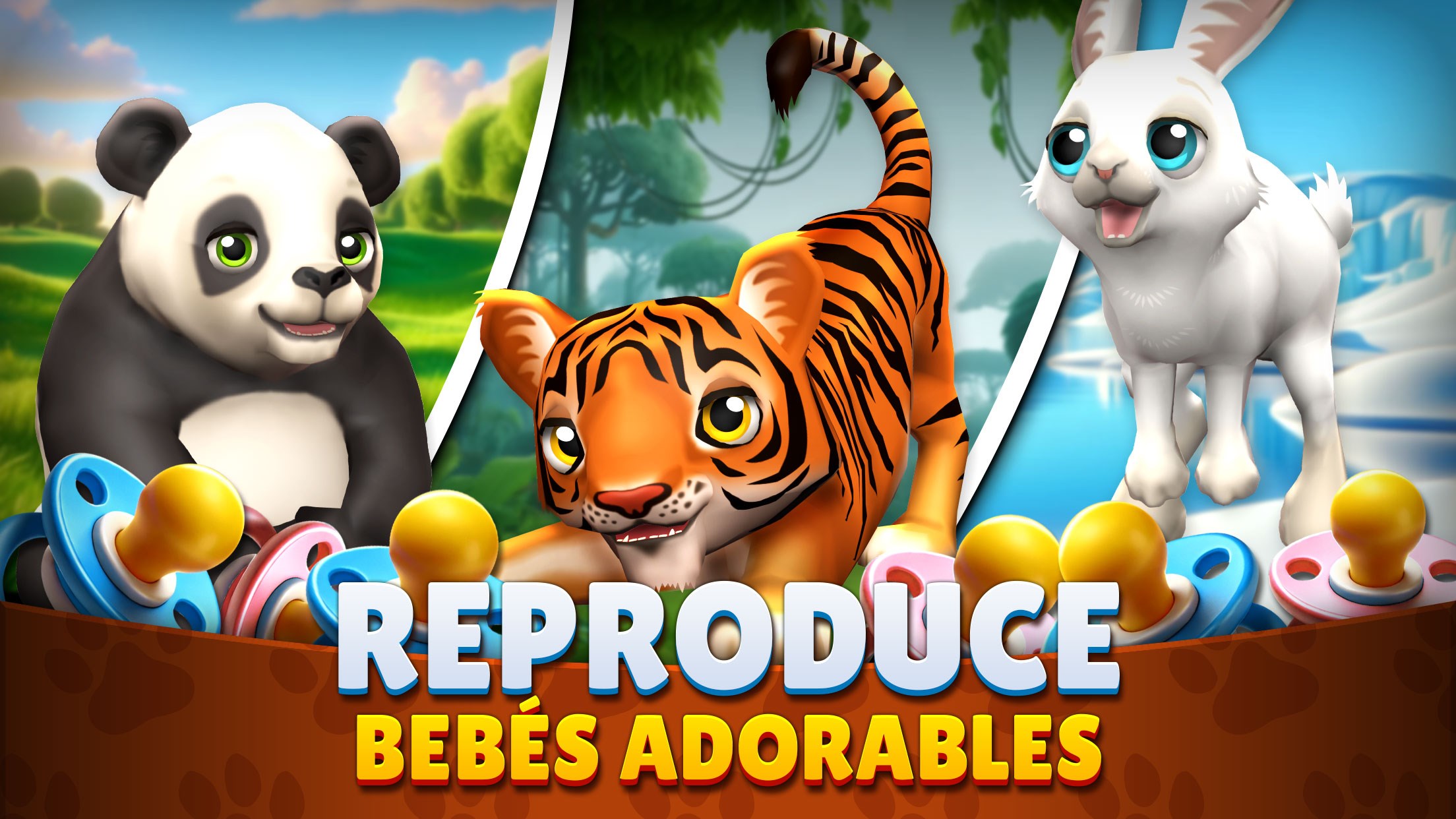 Captura de pantalla de Zoo Island: Animal Park Building