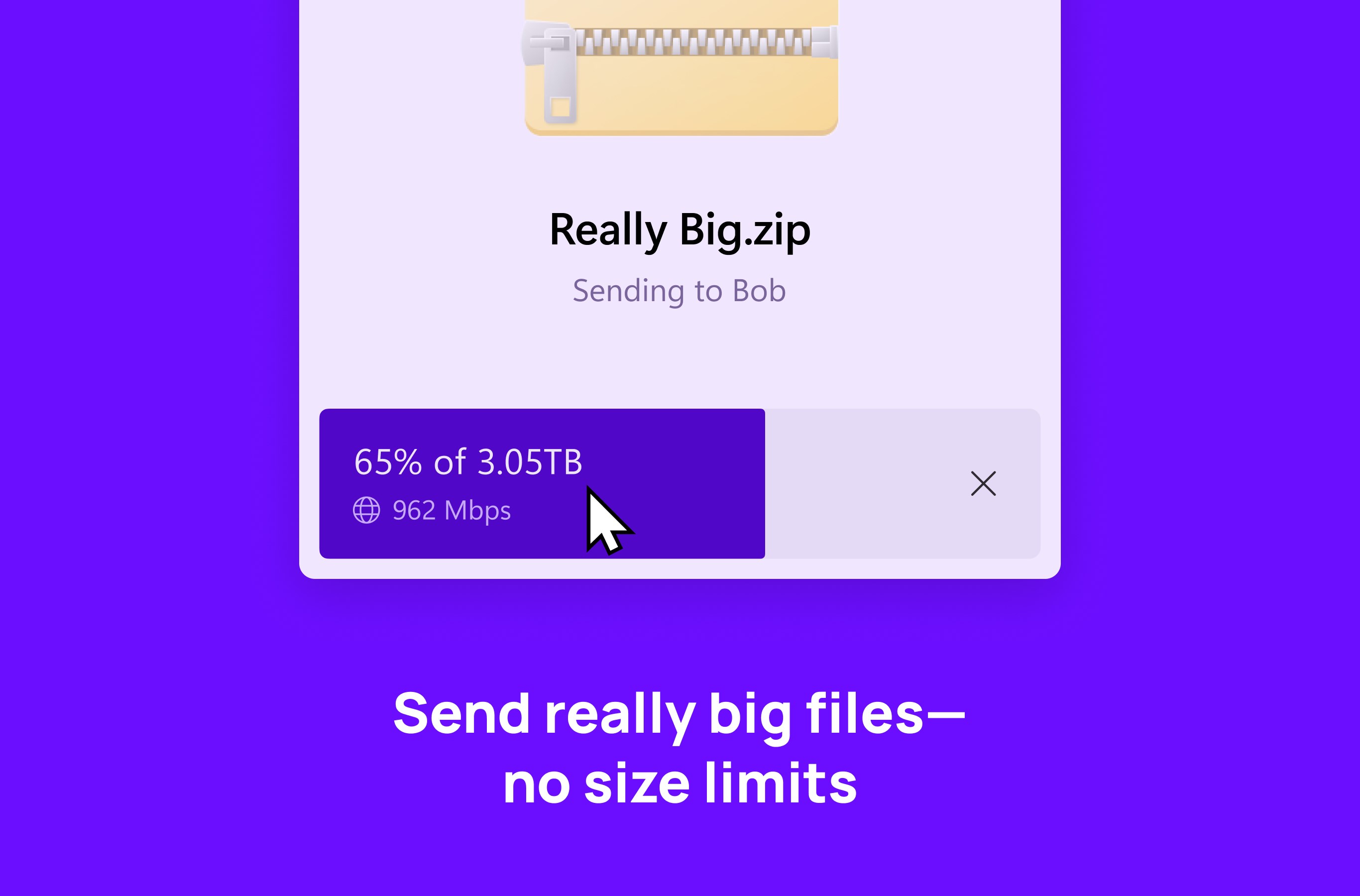 Blip Transfer screenshot