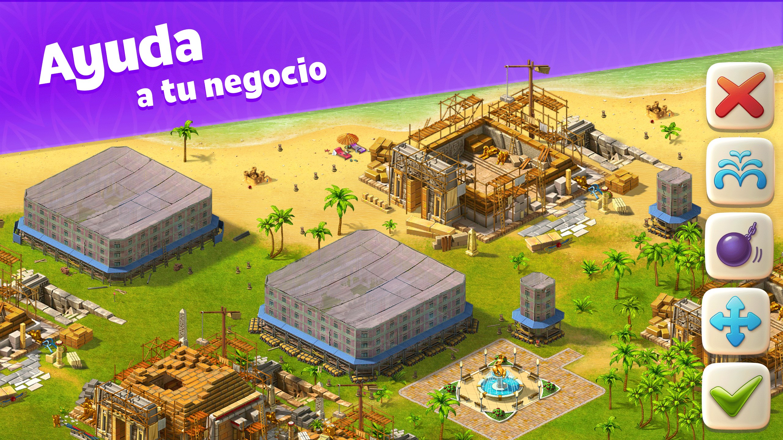 Captura de pantalla de Paradise Island 2