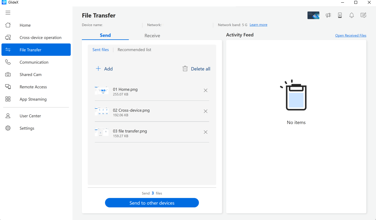 GlideX screenshot