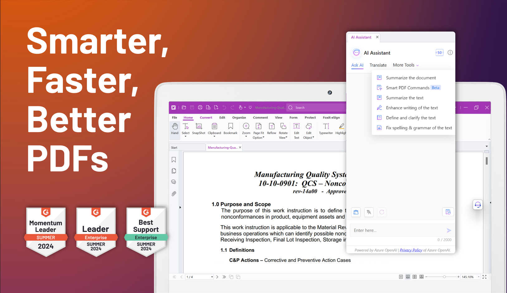 Foxit PDF Editor screenshot