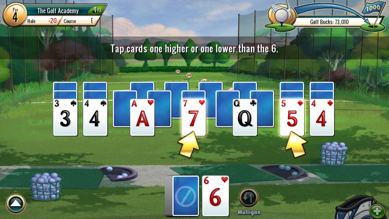 Fairway Solitaire by Big Fish screenshot