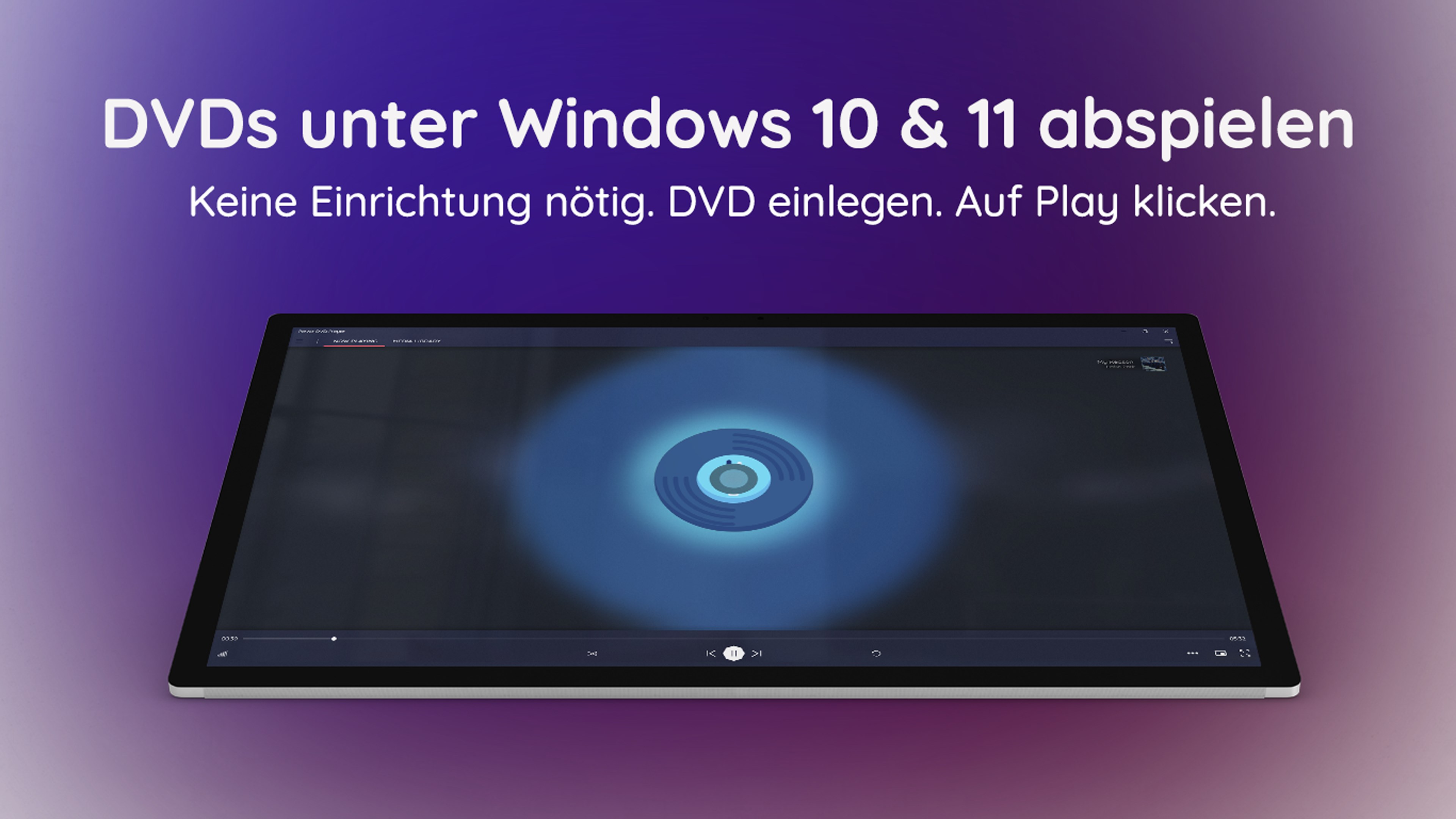 MediaPlay DVD Player – DVDs und mehr abspielen Screenshot