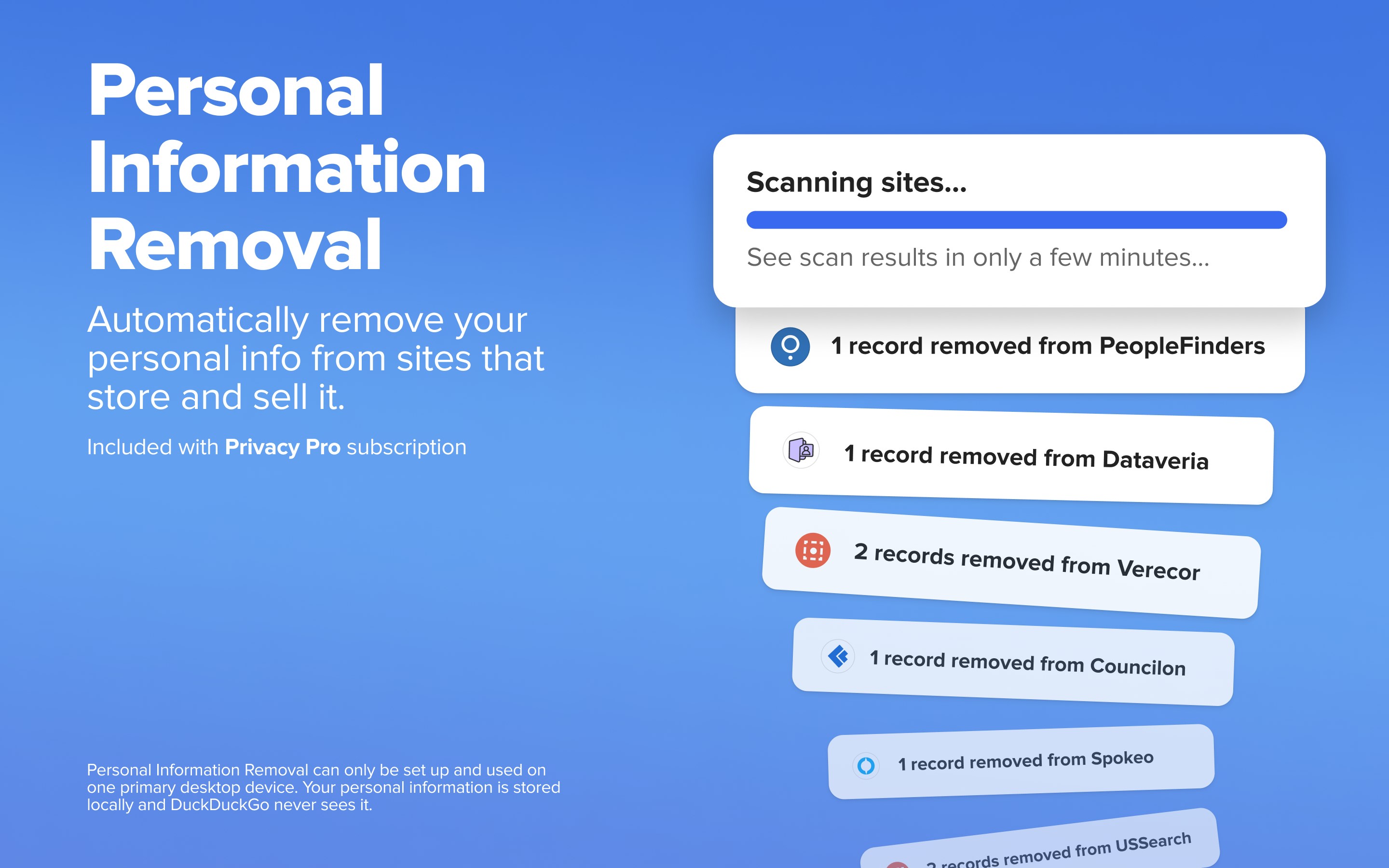 DuckDuckGo, Duck.ai (optional) Screenshot