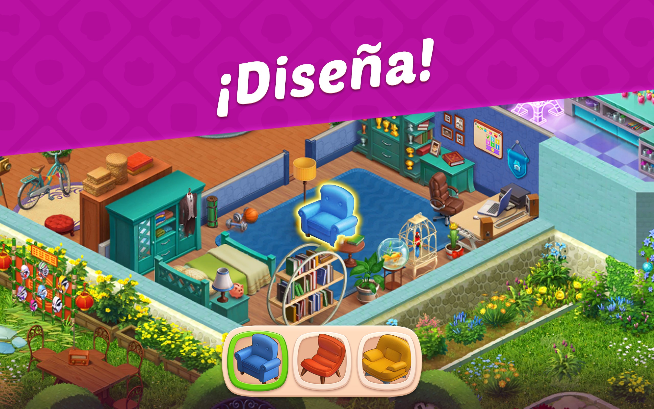 Captura de pantalla de Homescapes