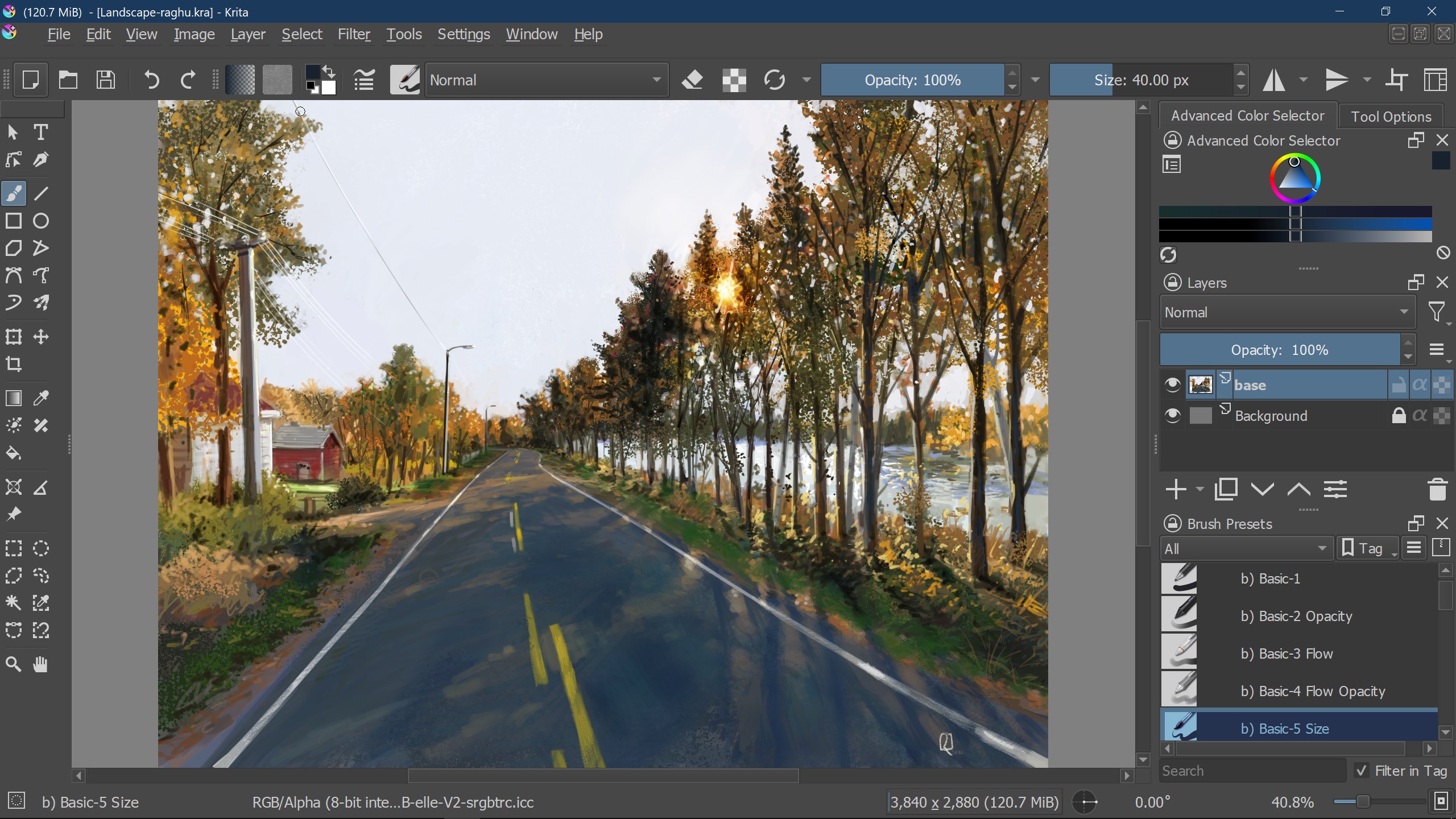 Krita screenshot