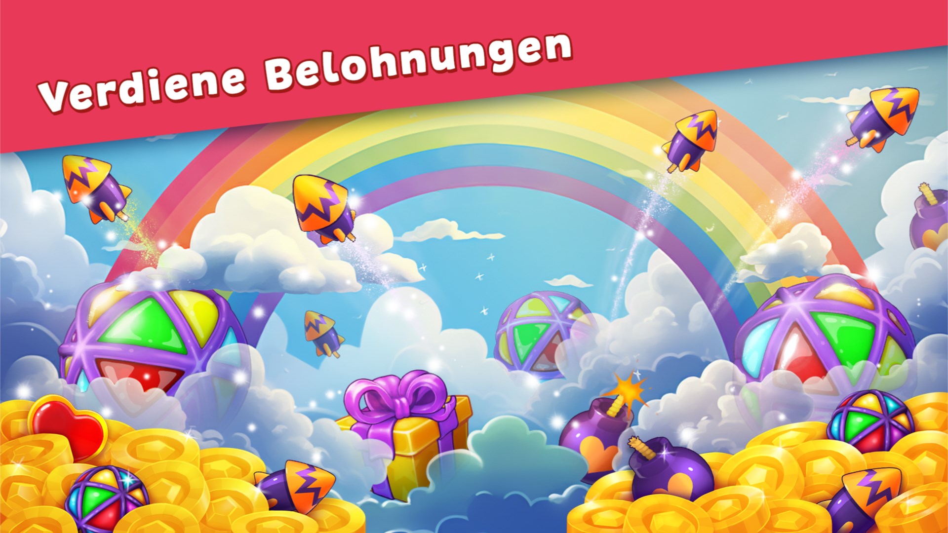 Gem Valley Match 3: Rätsel Screenshot