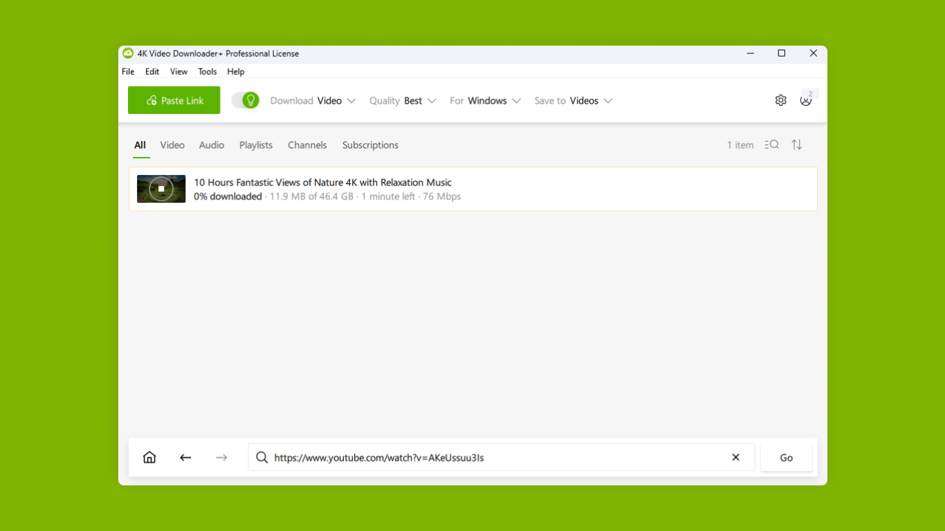 4K Video Downloader Plus Screenshot